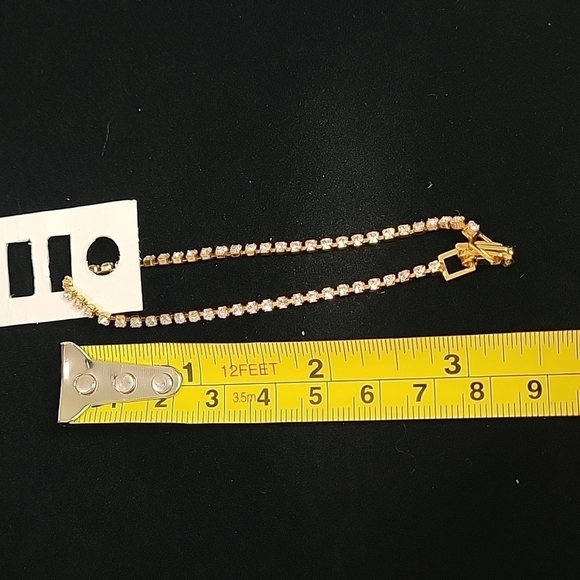 Charleston Rhinestone Choker Set - Women. - Picture 5 of 7